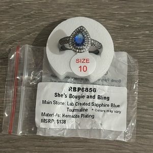 BP size 10 ring “She’s Bougie and Bling”
